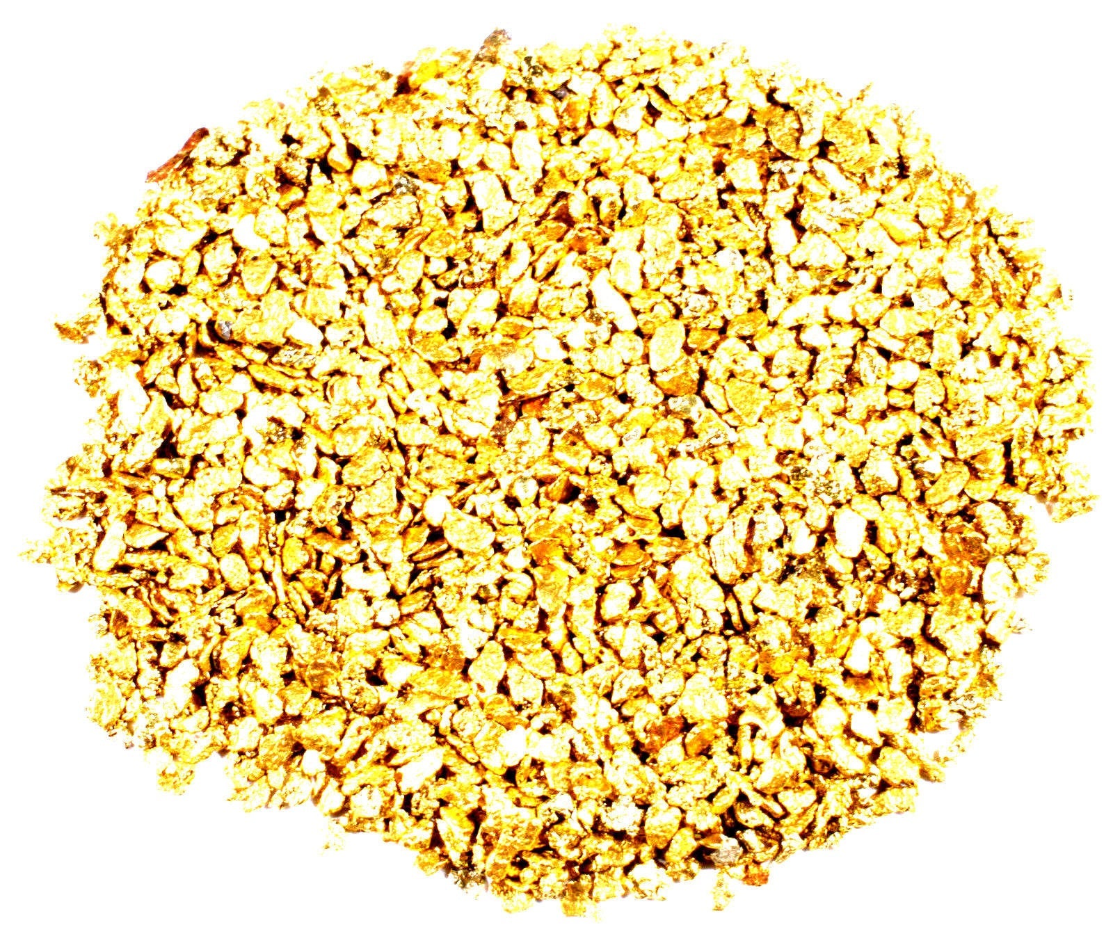 0.500 GRAMS ALASKAN YUKON BC NATURAL PURE GOLD NUGGETS #30 MESH - Liquidbullion