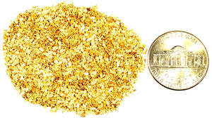 1.550 GRAMS ALASKAN YUKON BC NATURAL PURE GOLD NUGGETS #20 MESH - Liquidbullion