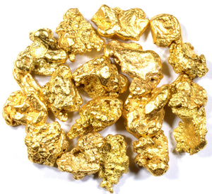 3.000 GRAMS ALASKAN YUKON BC NATURAL PURE GOLD NUGGETS #4 MESH - Liquidbullion