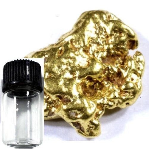 (2) .050+ GRAMS ALASKAN YUKON BC NATURAL PURE GOLD NUGGET HAND PICKED .100+ GRAMS (#B100) - Liquidbullion