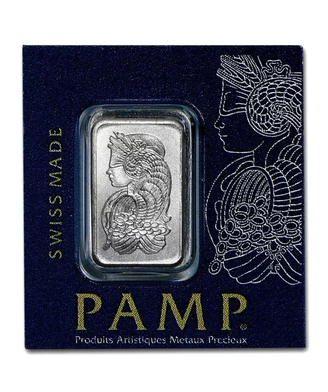 1 GRAM PAMP SUISSE .9995 FINE PLATINUM MULTIGRAM BAR FROM NEW SHEET OF 25