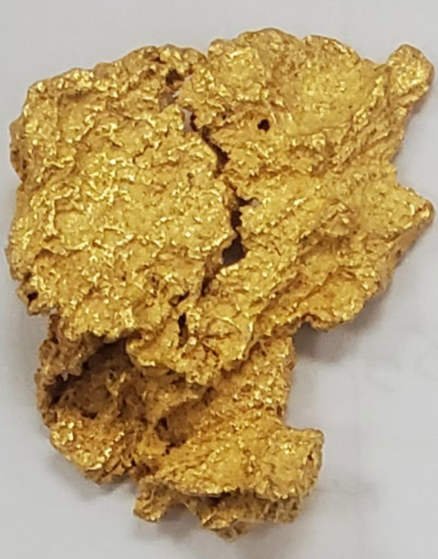 21.15 GRAMS AUSTRALIAN NATURAL PURE GOLD NUGGET GENUINE (#AU620)