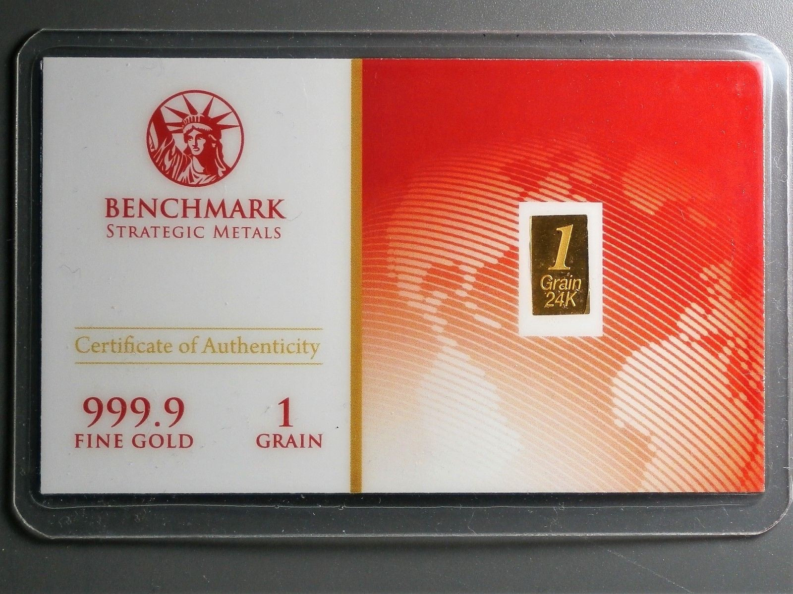 FRACTIONAL STACKERS 1/15, 1/10, 1/8, AND 1/5 GRAM .9999 FINE 24K GOLD BULLION BARS - IN COA CARD
