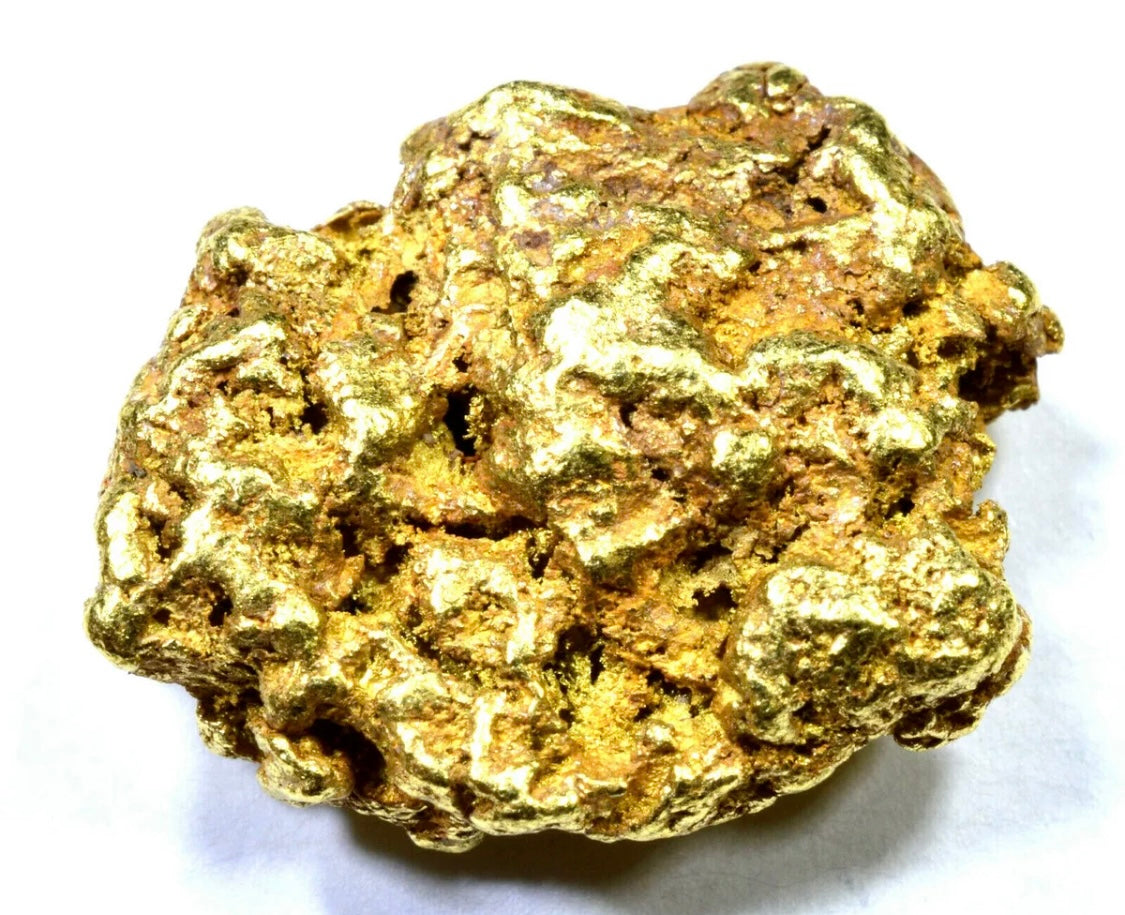 5.178 GRAMS ALASKAN NATURAL PURE GOLD NUGGET GENUINE (#N601)