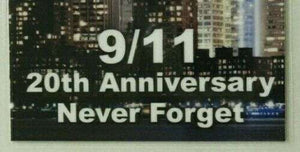 10 X 1/4 GRAIN .9999 FINE 24K GOLD BULLION BARS “9/11 NEVER FORGET” - IN COA CARD