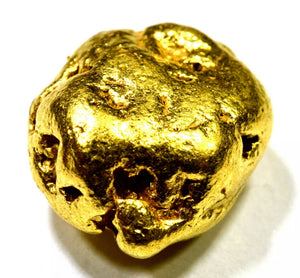 7.223 GRAMS ALASKAN NATURAL PURE GOLD NUGGET GENUINE (#N605)