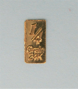 5 X 1/4 GRAIN .9999 FINE 24K GOLD BULLION BARS “9/11 NEVER FORGET” - IN COA CARD