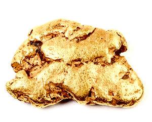 1.388 GRAMS ALASKAN YUKON BC NATURAL PURE GOLD NUGGET (#N418)