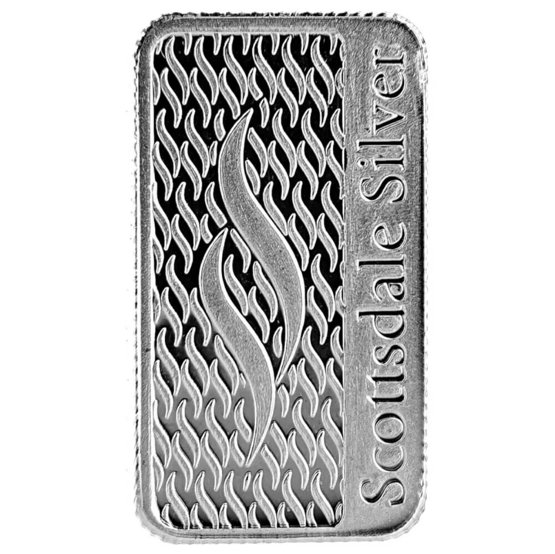 5 GRAM .999 FINE SILVER SCOTTSDALE MINT BAR BU