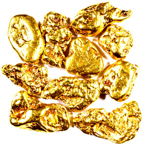 1 TROY OUNCE .999 FINE SILVER SMI BARBER BU + 10 PIECE ALASKAN PURE GOLD NUGGETS - Liquidbullion