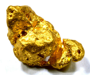 1.771 GRAMS AUSTRALIAN NATURAL PURE GOLD NUGGET GENUINE 94-98% PURE (#AU603)